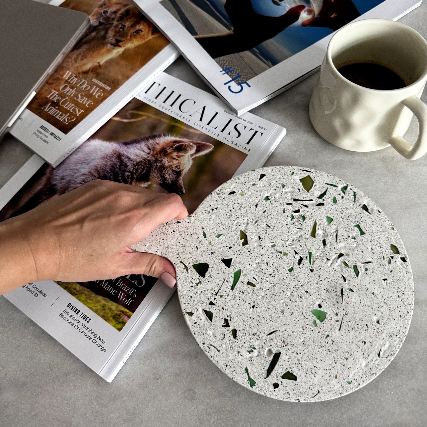 Mosaic Cheese Board