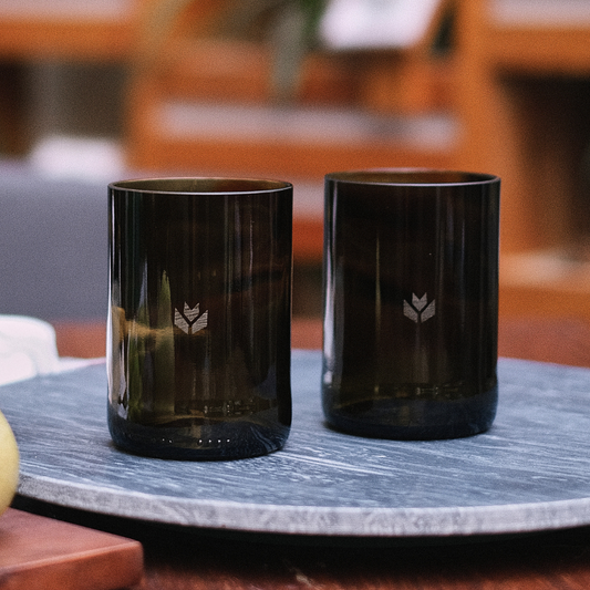 Upcycled Drinking Glasses
