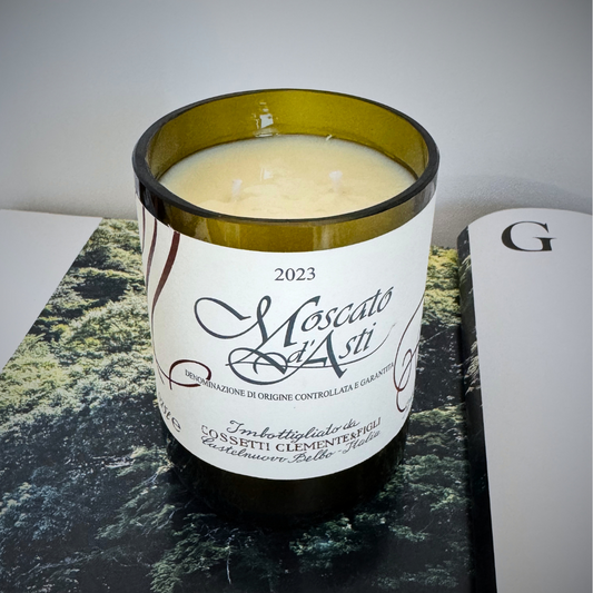 Moscato d'Asti Wine Candle