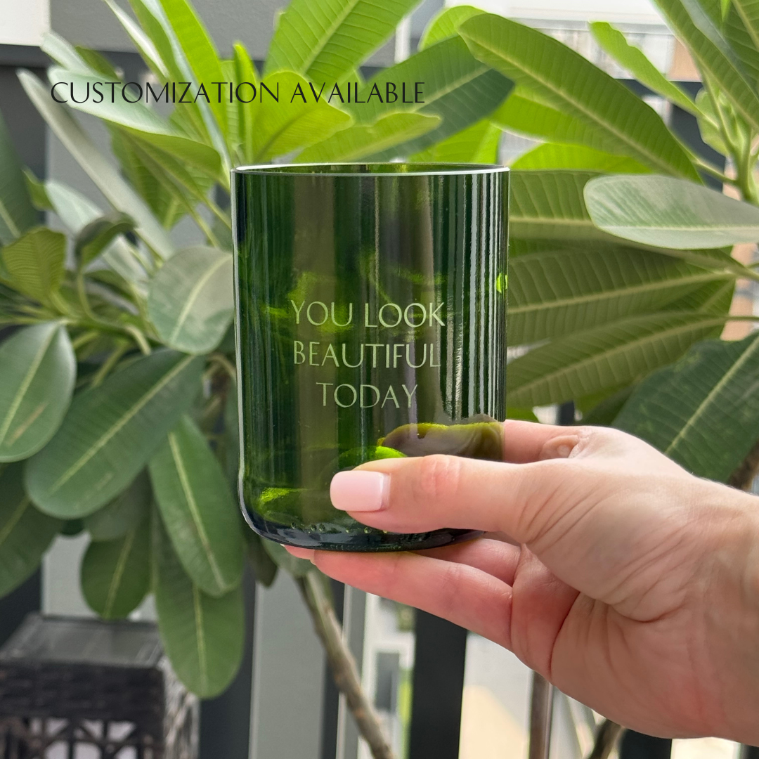 Upcycled Drinking Glasses