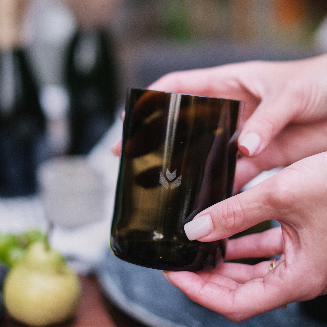 Upcycled Drinking Glasses